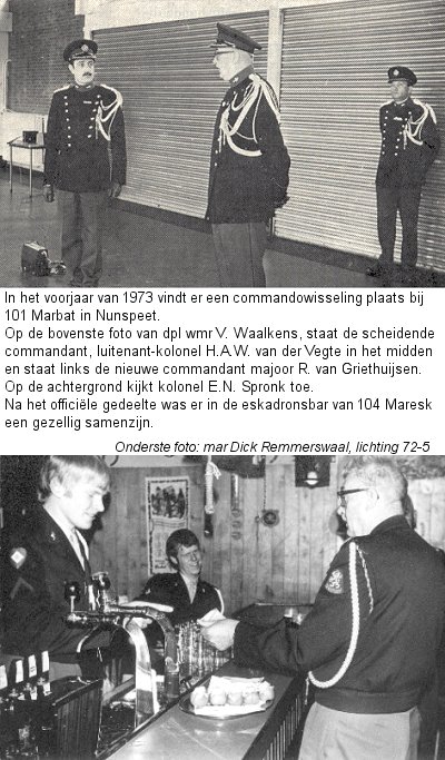 1973 Afscheid overste v.d Vegte