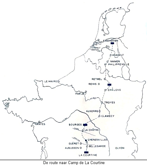 Default > Route naar La Courtine